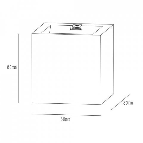 Бра Deko-Light Mini Cube Beige Granit 620138