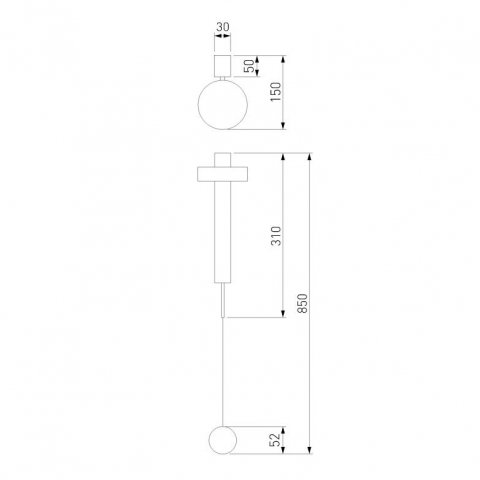 Бра Elektrostandard Orco 40112/LED серебро a057589