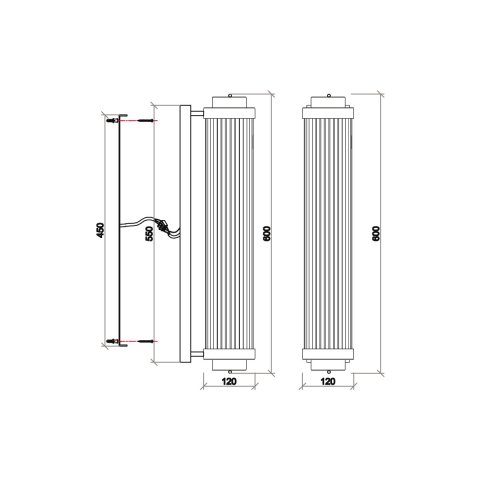 Бра Vele Luce Clarinetto VL3314W42