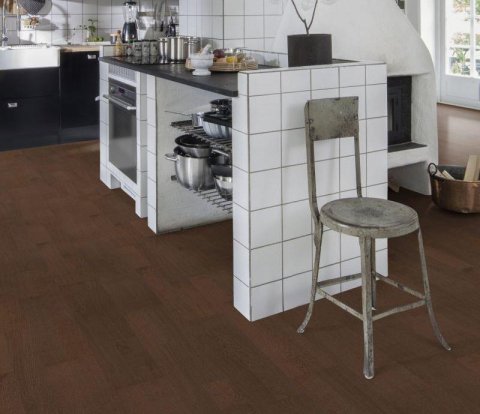 Однополосная паркетная доска Kahrs Life Cocoa Bean (150×1810 мм)