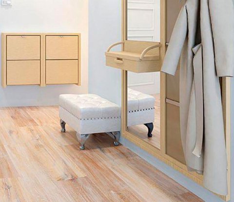 Замковое напольное пробковое покрытие Corkstyle Wood XL Oak Gekalkte New