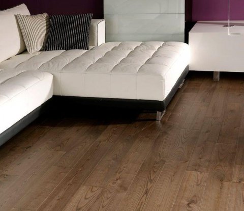 Инженерная доска Coswick Brushed & Oiled 1263-7243 Ясень Мокка