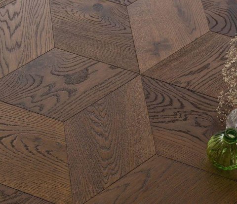 Модульный паркет Coswick Parquetry Pyramid Дуб Молочный Шоколад