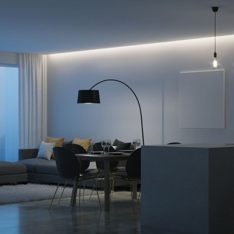 Светодиодная лента Apeyron 14,4W/m 60LED/m 5050SMD разноцветная 5M 10-33