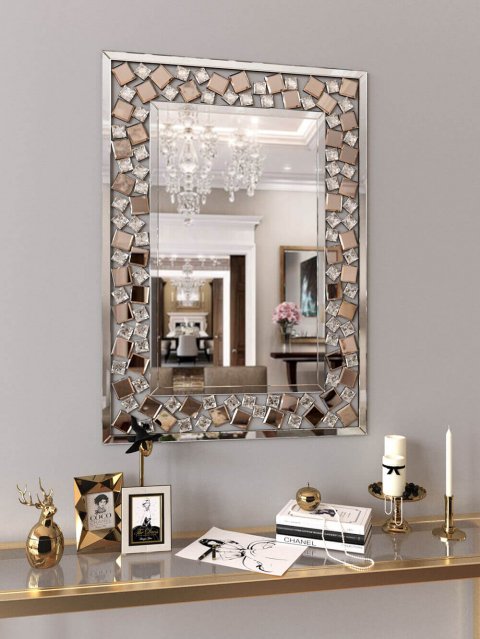 Зеркало Brillica Quadro BL800/1130-R18