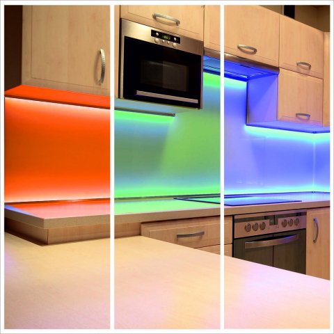 Светодиодная влагозащищенная лента Apeyron 14,4W/m 60LED/m 5050SMD разноцветная 5M 00-12