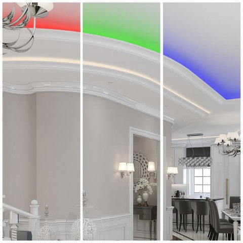 Светодиодная влагозащищенная лента Apeyron 14,4W/m 60LED/m 5050SMD разноцветная 5M 00-75