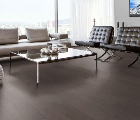 Двухполосная паркетная доска Kahrs Life Faded Black (193×1225 мм)