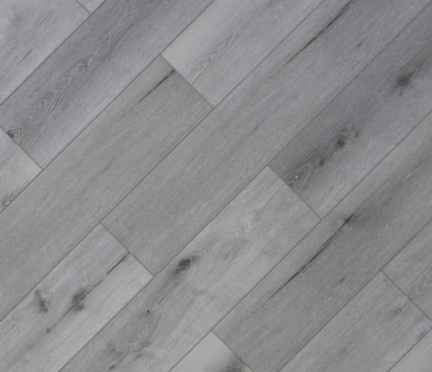 Кварцвиниловый SPC ламинат Damy Floor Family T7020-2 Дуб классический серый