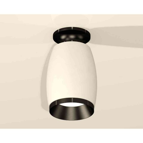Комплект накладного светильника Ambrella light Techno Spot XS1122041 SWH/PBK белый песок/черный полированный (N6902, C1122, N7031)
