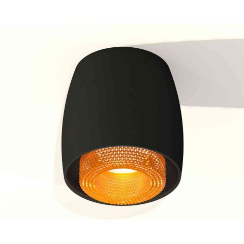 Комплект накладного светильника Ambrella light Techno Spot XS1142024 SBK/CF черный песок/кофе (C1142, N7195)