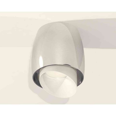Комплект накладного светильника Ambrella light Techno Spot XS1143021 PSL/FR серебро полированное/белый матовый (C1143, N7175)