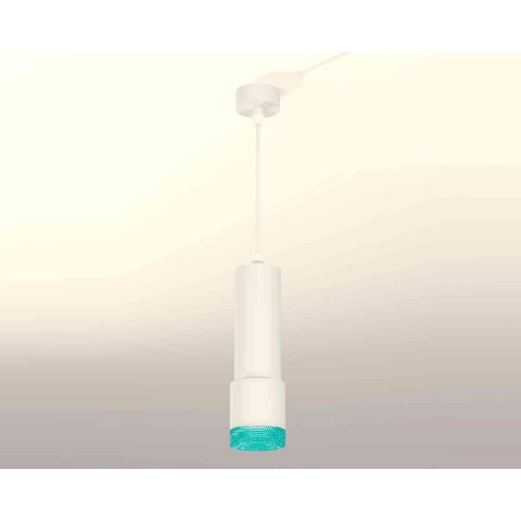 Комплект подвесного светильника Ambrella light Techno Spot XP7401004 SWH/BL белый песок/голубой (A2301, C6342, A2030, C7401, N7194)