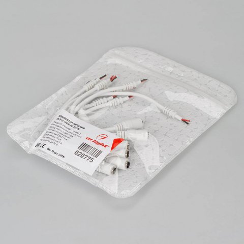 Коннектор питания Arlight J5.5-2.1mm-M-10cm 020775