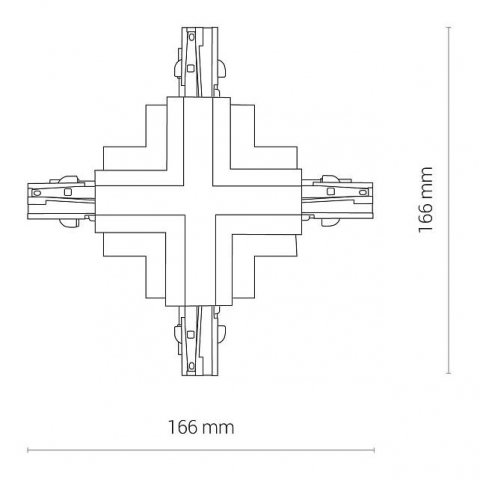 Коннектор X-образный Nowodvorski Ctls Power 8680