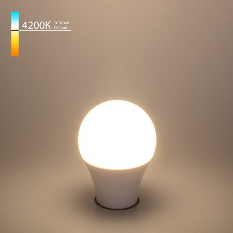 Лампа светодиодная Elektrostandard E27 10W 4200K матовая a048523