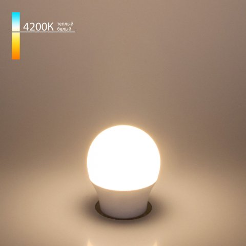 Лампа светодиодная Elektrostandard E27 7W 4200K матовая a048663