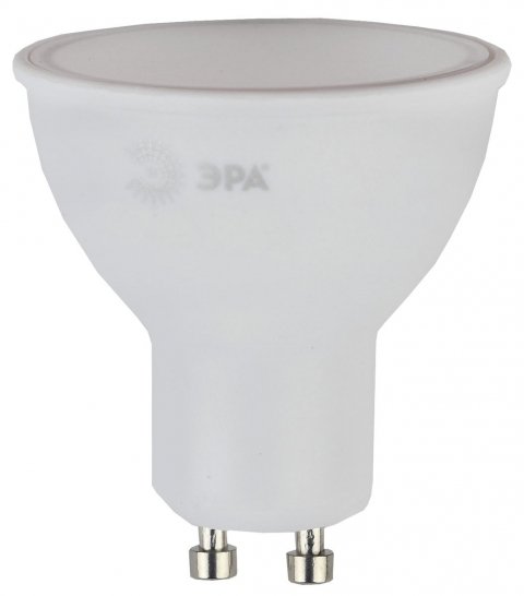 Лампа светодиодная ЭРА GU10 11W 4000K матовая LED MR16-11W-840-GU10 R Б0050693
