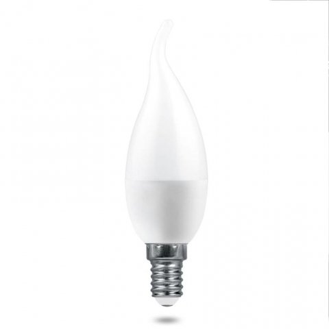 Лампа светодиодная Feron E14 6W 4000K Матовая LB-1306 38048