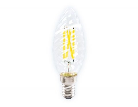 Лампа светодиодная филаментная Ambrella light E14 6W 4200K прозрачная 202124