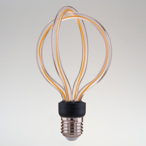 Лампа светодиодная филаментная Elektrostandard E27 8W 2400K прозрачная a043993