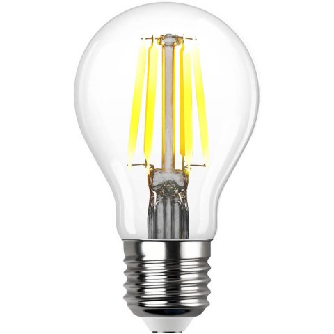 Лампа светодиодная филаментная REV A60 E27 5W 2700K DECO Premium груша 32422 5
