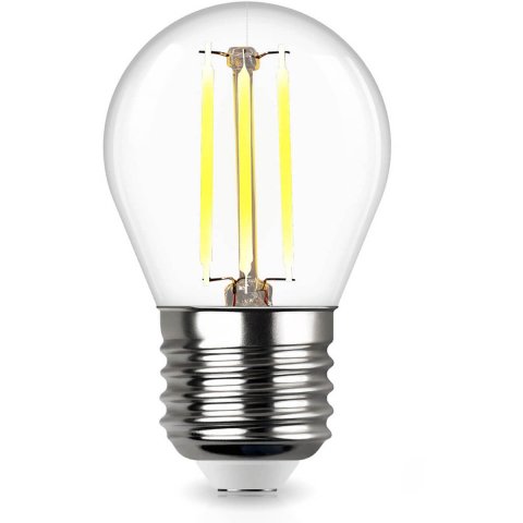 Лампа светодиодная филаментная REV G45 E27 7W 2700K DECO Premium теплый свет шар 32443 0