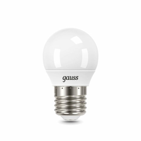 Лампа светодиодная Gauss E27 9.5W 6500K матовая 105102310