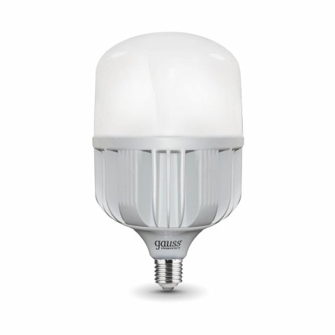 Лампа светодиодная Gauss E40 95W 4100K матовая 60420