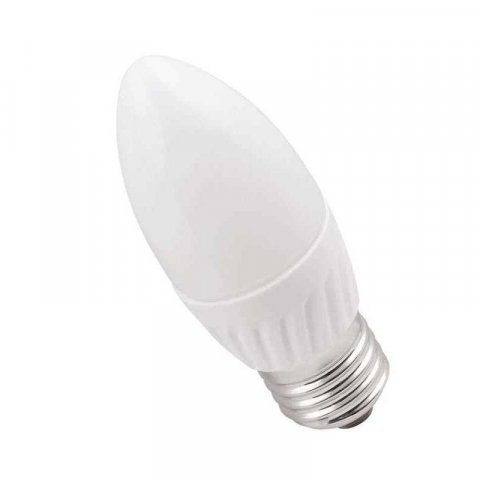 Лампа светодиодная IEK E27 5W 4000K матовая LLE-C35-5-230-40-E27
