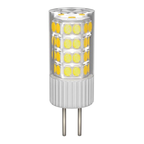 Лампа светодиодная IEK G4 5W 4000K прозрачная LLE-CORN-5-230-40-G4