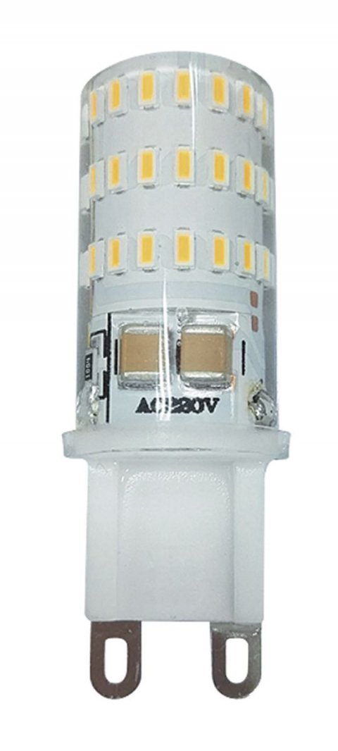 Лампа светодиодная Jazzway G9 5W 2700K прозрачная 2шт 1036667B
