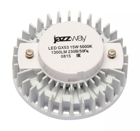 Лампа светодиодная Jazzway GX53 15W 5000K матовая 2855466