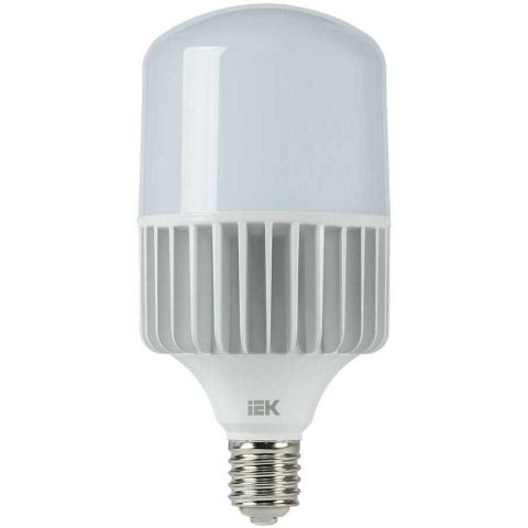 Лампа светодиодная сверхмощная IEK E40 100W 6500K матовая LLE-HP-100-230-65-E40