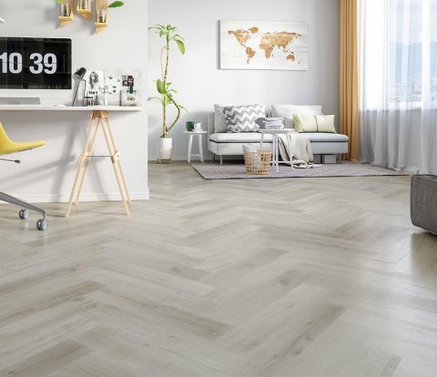 Кварцевый плинтус Fargo Parquet 33-81996-14 Дуб Лондонский туман