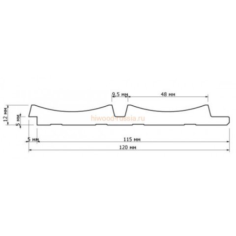 Декоративная панель  LV125 GR5
