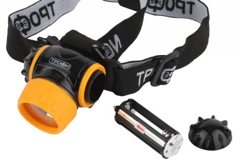 Налобный светодиодный фонарь ЭРА Трофи от батареек 100 лм GB-302 Б0036617