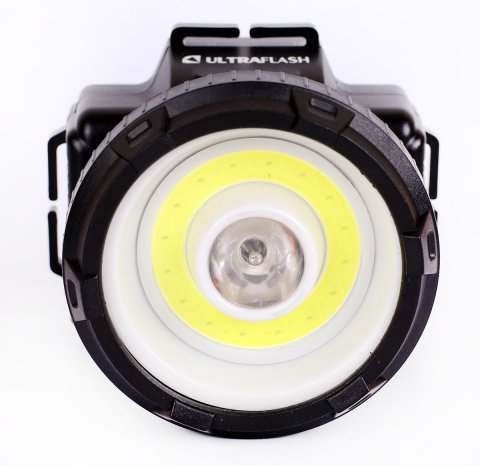 Налобный светодиодный фонарь Ultraflash Headlite аккумуляторный 90х75 160 лм LED5368 14452