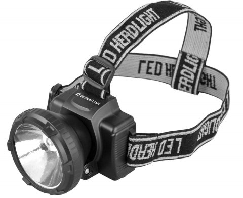 Налобный светодиодный фонарь Ultraflash Headlite аккумуляторный 90х75 33 лм LED5364 11258