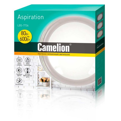 Настенно-потолочный светильник Camelion LBS-7736 14530