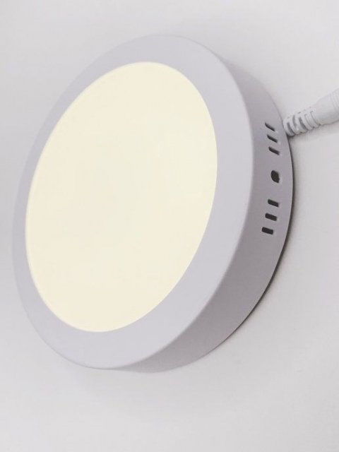 Настенно-потолочный светодиодный светильник Elvan NLS-702R-12W-NH-Wh