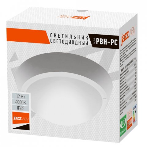 Настенно-потолочный светодиодный светильник Jazzway PBH-PC-RA 1024626A