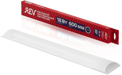 Настенно-потолочный светодиодный светильник REV SPO118 Line 18 Вт 4000K 28907 4