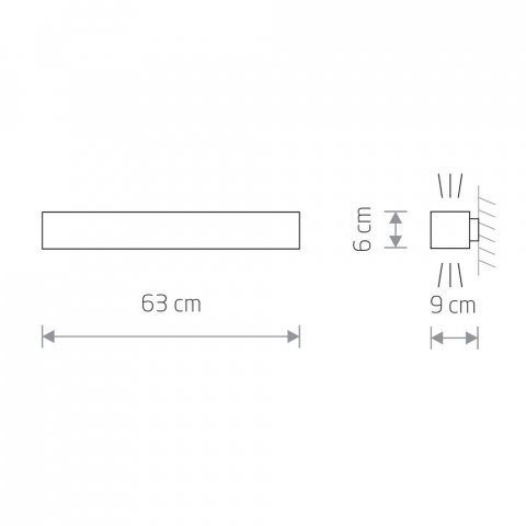 Настенный светильник Nowodvorski Soft Wall Led 60x6 7528