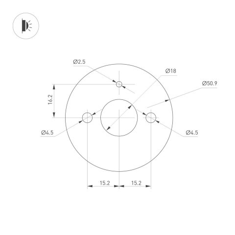Настенный светодиодный светильник Arlight SP-Vinci-M-S1200x55-12W Day4000 036930