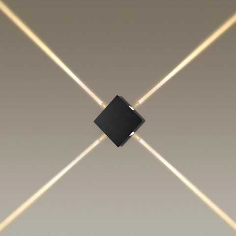 Настенный светодиодный светильник Odeon Light Hightech Vista 4259/8WL