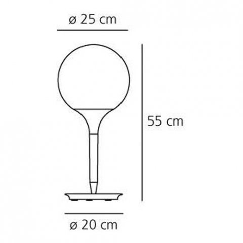 Настольная лампа Artemide Castore 1050010A