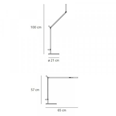 Настольная лампа Artemide Demetra 1734010A