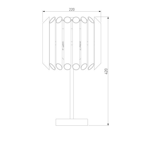 Настольная лампа Bogates Castellie 01107/3
