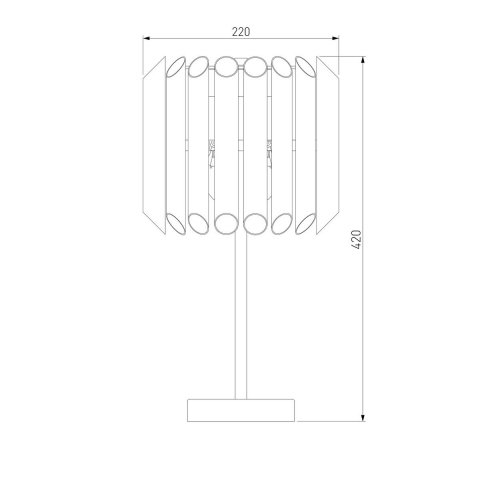 Настольная лампа Bogates Castellie 01107/3